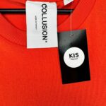 COLLUSION Koszulka Męska Czerwona XL - zdjęcie 3