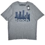 BENCH. Koszulka Męska Szara L - zdjęcie 1