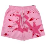 ROMWE Szorty Męskie Różowe Gwiazdy M - zdjęcie 1