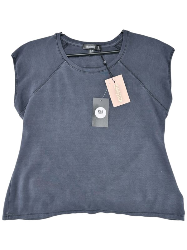 MISSGUIDED Bluzka Damska Szara XXL