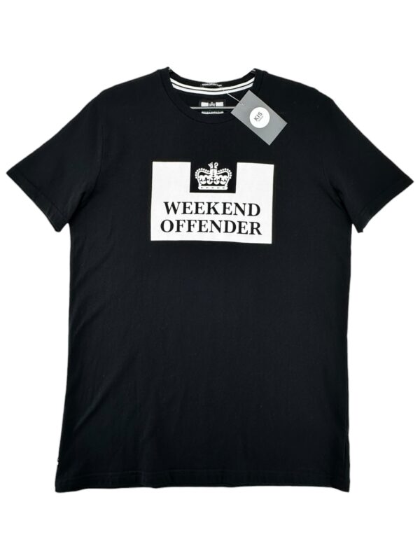 WEEKEND OFFENDER Koszulka Męskie Czarna M