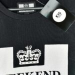 WEEKEND OFFENDER Koszulka Męskie Czarna M - zdjęcie 3