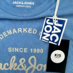 JACK & JONES Koszulka Dziecięce Niebieska 152 - zdjęcie 3