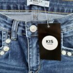 JEWELLY Jeansy Damskie Niebieskie XS - zdjęcie 3