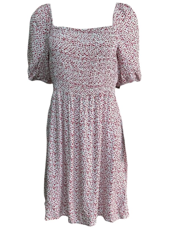 PRIMARK Sukienka Damska Czerwona Kwiatowa XL