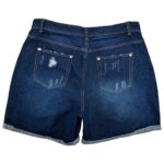 BOOHOO Szorty Damskie Niebieskie Denim XXL - zdjęcie 2