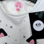 F&F Komplet Dziecięcy Biały Czarny 98 CM - zdjęcie 3