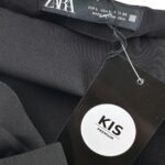 ZARA Spódnico Spodenki Damskie Czarne L - zdjęcie 3