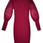 BOOHOO Sukienka Damska Czerwona M - zdjęcie 2