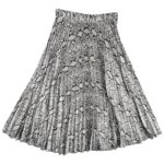 NEW LOOK Spódnica Damska Szara Print L - zdjęcie 2