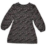 PRIMARK Sukienka Dziecięca Czarna Kwiatowa 152 - zdjęcie 2