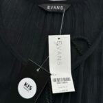 EVANS Sukienka Damska Czarna 6XL - zdjęcie 3