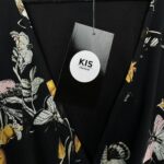 MISS SELFIDGE Kombinezon Damski Czarny Kwiatowy M - zdjęcie 3