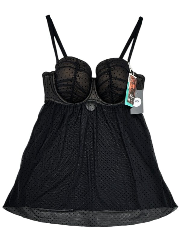 DORINA Sukienka Damska Czarna Sukienka bielizna 3XL