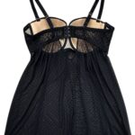 DORINA Sukienka Damska Czarna Sukienka bielizna 3XL - zdjęcie 2