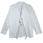 Marynarka Damska Biała M - zdjęcie 2