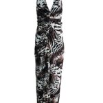 VERA MONT Sukienka Damska Wielokolorowa Zwierzęcy XXL - zdjęcie 1