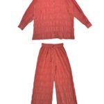 BOOHOO Komplet Damski Różowy S - zdjęcie 1