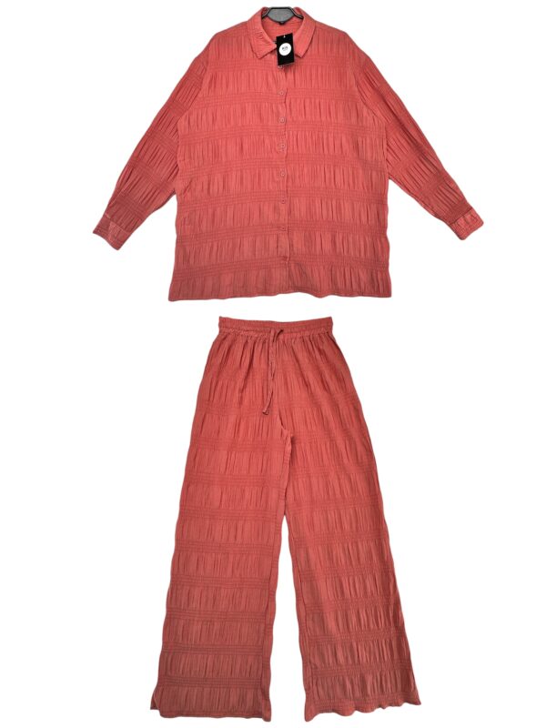 BOOHOO Komplet Damski Różowy S