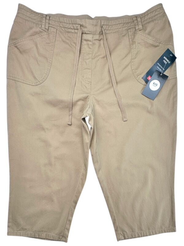 COTTON TRADES Spodenki Damskie Beżowe 5XL