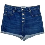 DENIM CO Spodenki Damskie Niebieskie XL - zdjęcie 1