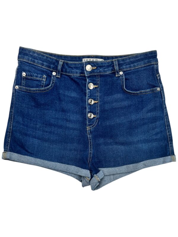 DENIM CO Spodenki Damskie Niebieskie XL