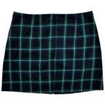 STRADIVARIUS Spódnica Damska Zielona Wzór Kratka XL - zdjęcie 2