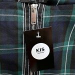 STRADIVARIUS Spódnica Damska Zielona Wzór Kratka XL - zdjęcie 3