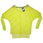 TEZENIS Bluzka Damska Żółta Siatkowa ONE SIZE - zdjęcie 1