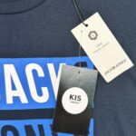 JACK&JONES Koszulka Męska Granatowa Napisy L - zdjęcie 3
