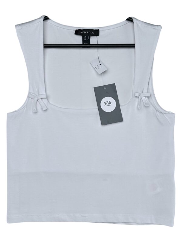 NEW LOOK Top Damski Biały L