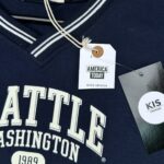 AMERICA TODAY Koszulka Damska Niebieska S - zdjęcie 3