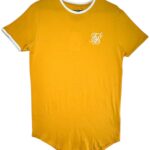 SIKSILK Koszulka Męska Żółta S - zdjęcie 1