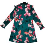 RONNI NICOLE Sukienka Damska Zielona Kwiatowa L - zdjęcie 1