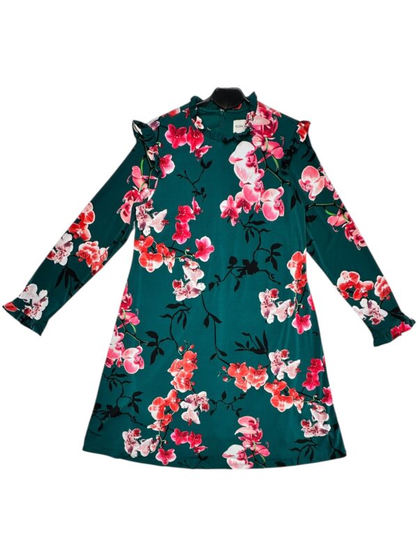 RONNI NICOLE Sukienka Damska Zielona Kwiatowa L