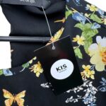 GEORGE Bluzka Damska Czarna Kwiatowa 4XL - zdjęcie 3