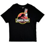 JURASSIC WORLD Koszulka Męska Czarna Logo XL - zdjęcie 1