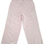 AMBITION APPAREL Jeansy Dziecięce Różowe 140 - zdjęcie 2