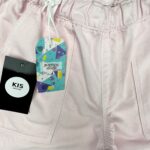 AMBITION APPAREL Jeansy Dziecięce Różowe 140 - zdjęcie 3