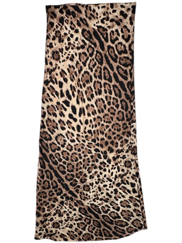 BISOU’S PROJECT Spódnica Damska Brązowa Zwierzęcy S
