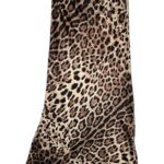 BISOU’S PROJECT Spódnica Damska Brązowa Zwierzęcy S - zdjęcie 2