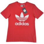 ADIDAS Koszulka Damska Czerwona XS - zdjęcie 1