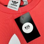 ADIDAS Koszulka Damska Czerwona XS - zdjęcie 3