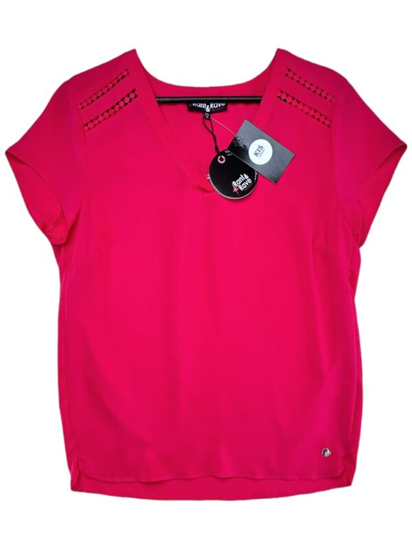 RANT&RAVE Bluzka Damska Różowa L