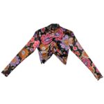 ASOS Bluzka Damska Wielokolorowa XXS - zdjęcie 1