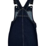 GEORGE Sukienka Ogrodniczki Dziecięce Granatowe 122 - zdjęcie 2