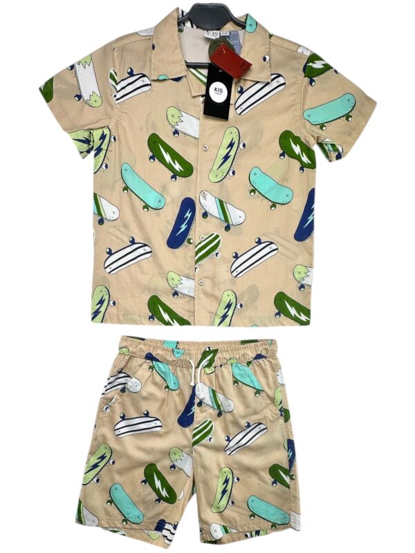 VRS Komplet Dziecięcy Beżowy Deski 152