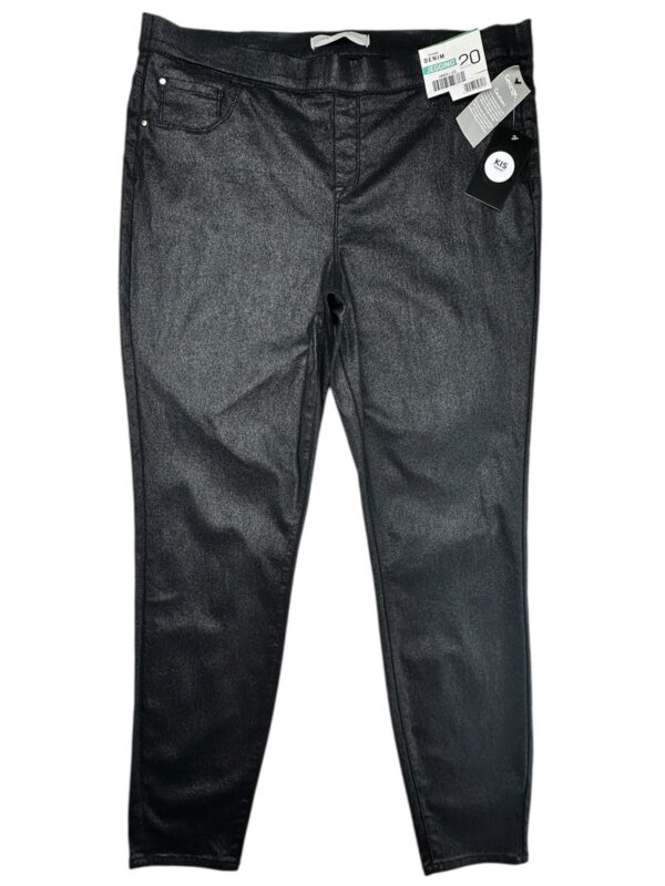GEORGE Jegginsy Damskie Czarne 5XL