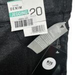 GEORGE Jegginsy Damskie Czarne 5XL - zdjęcie 3