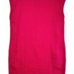 POMODORO Sukienka Damska Różowa XXL Len - zdjęcie 2